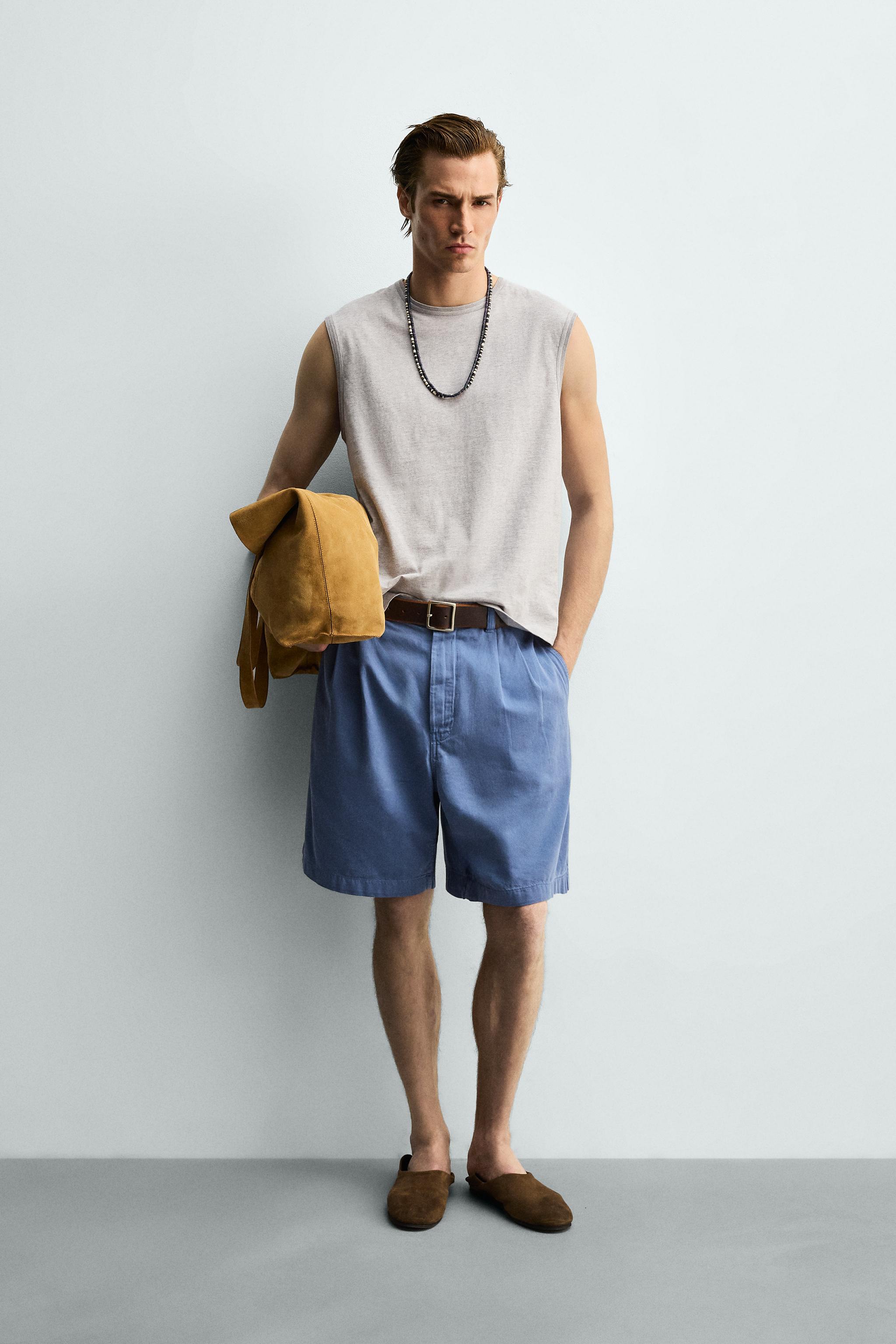 RELAXED FIT TANK TOP - Gray marl | ZARA Canada