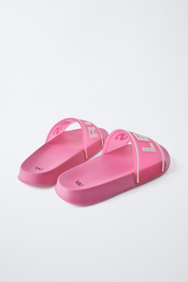 BATH SLIDES - Pink by Zara - Image 4