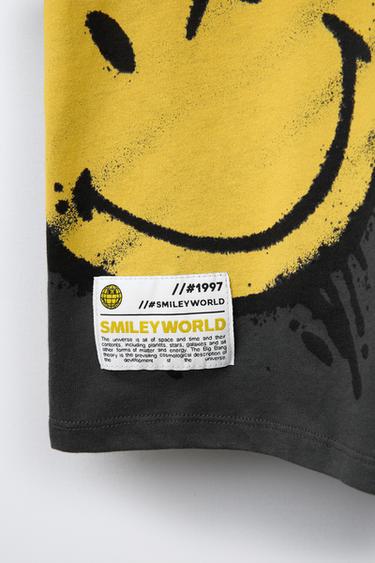 T-SHIRT IMPRIMÉ SMILEYWORLD ® - Gris anthracite de Zara - Image 3