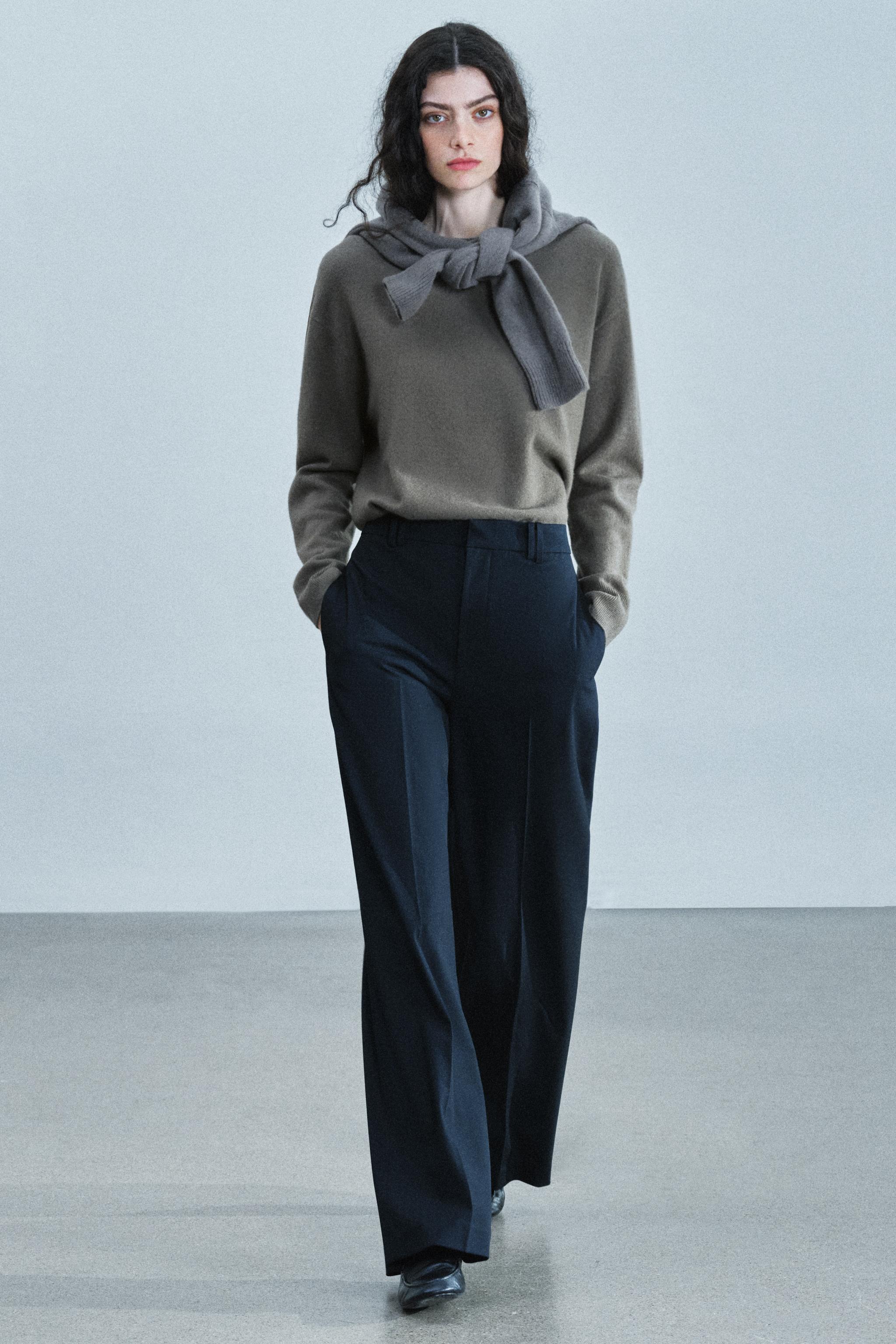 PANTALON À PLI MARQUÉ ZW COLLECTION
