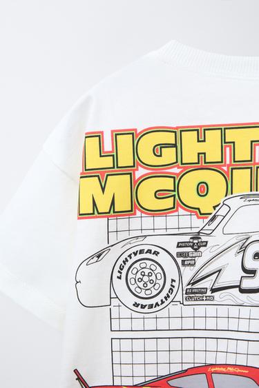 T-SHIRT CARS RAYO MCQUEEN © DISNEY - Blanc de Zara - Image 3
