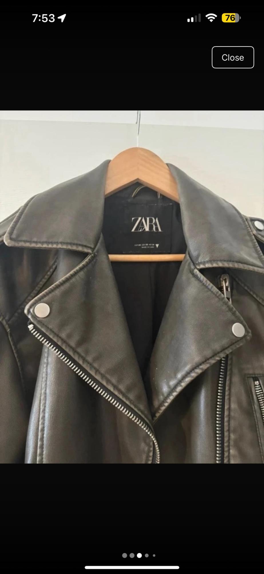 FAUX LEATHER JACKET - Image 2