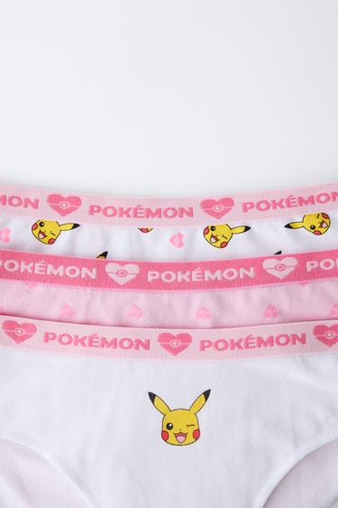 6-14 ANS/ LOT DE TROIS CULOTTES PIKACHU POKÉMON ™ - Rose de Zara - Image 1