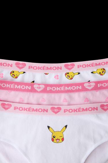 6-14 YEARS/ THREE-PACK OF PIKACHU POKÉMON ™ BRIEFS - Pink by Zara
