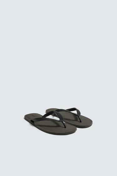 AARON LEVINE X ZARA STRAPPY SANDALS - Sea green by Zara