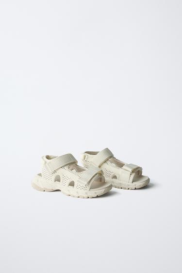 TECHNICAL SANDALS - White by Zara