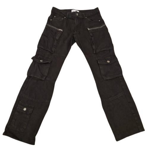ZW COLLECTION SLIM FIT MID-RISE CARGO JEANS - Image 3