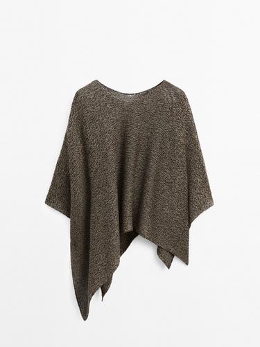 Capa punto jaspeada - Studio - Beige / Tostado de Zara