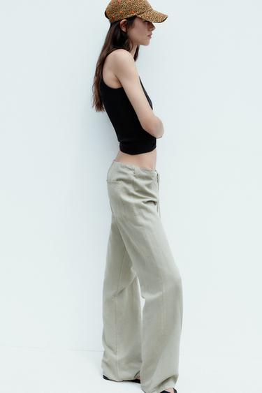 MŨ LƯỠI TRAI DỆT CHÉO HỌA TIẾT DA ĐỘNG VẬT THÊU TRANG TRÍ - Leopardo từ Zara