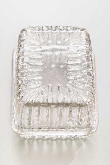 BEURRIER EN VERRE - Transparent de Zara