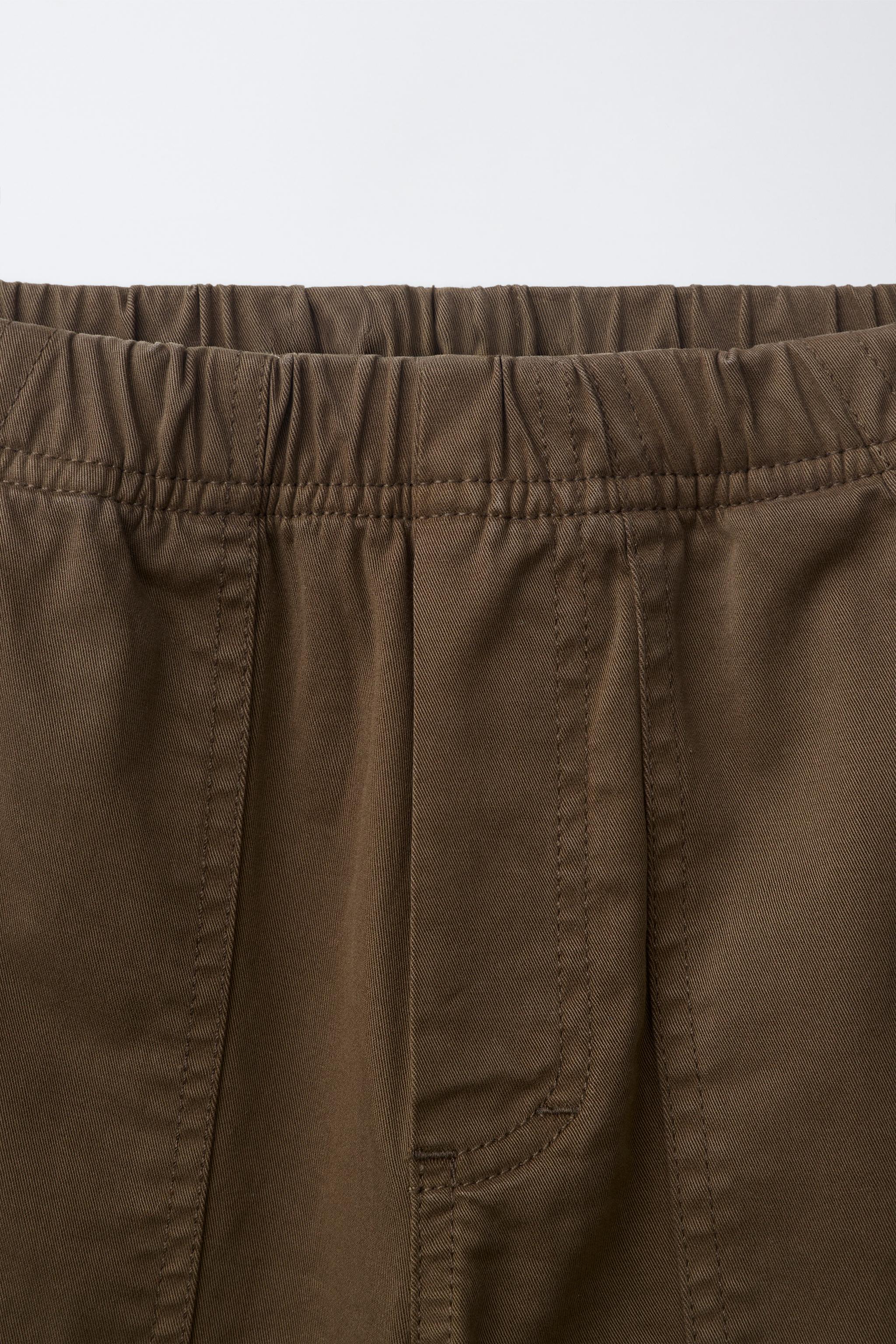Детские брюки Zara BALLOON CARGO PANTS — фото 4