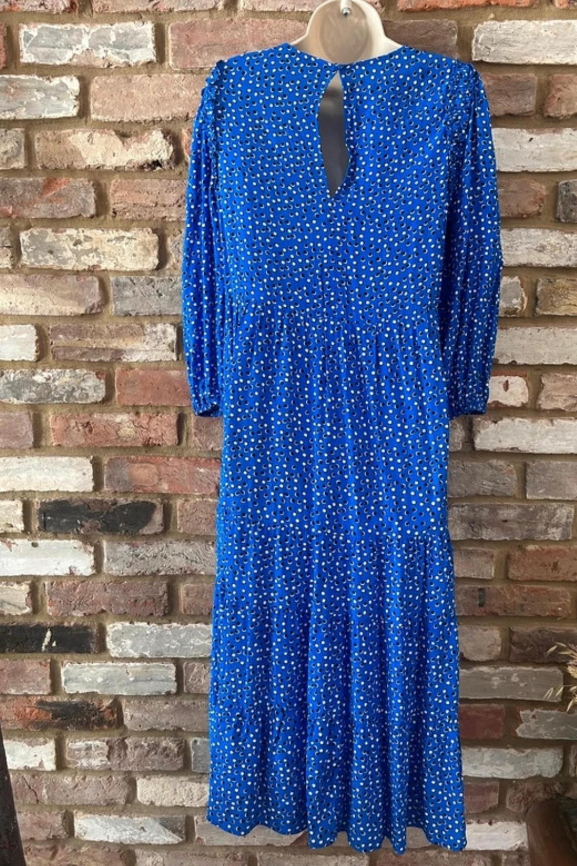 PRINTED MIDI DRESS - Image 5