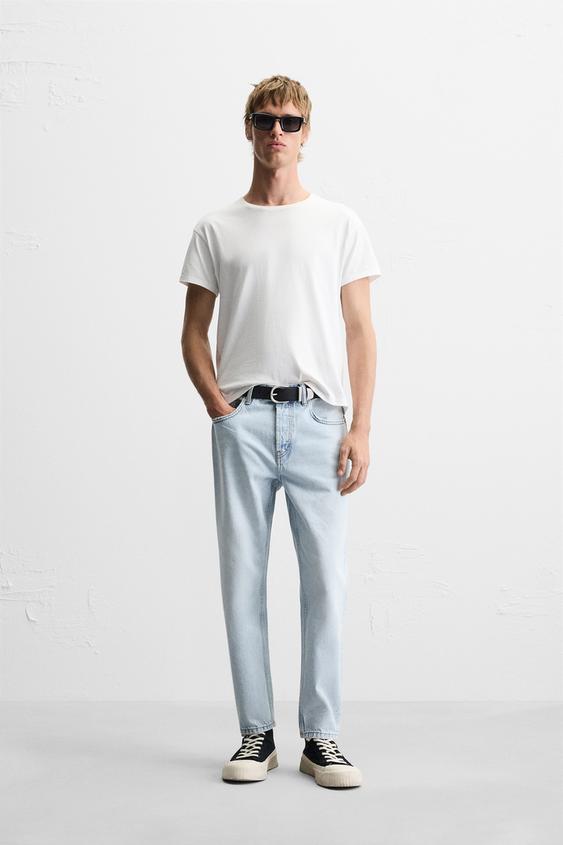 Online Zara Jeans Bianchi Strappati Uomo Zara Zara Italia