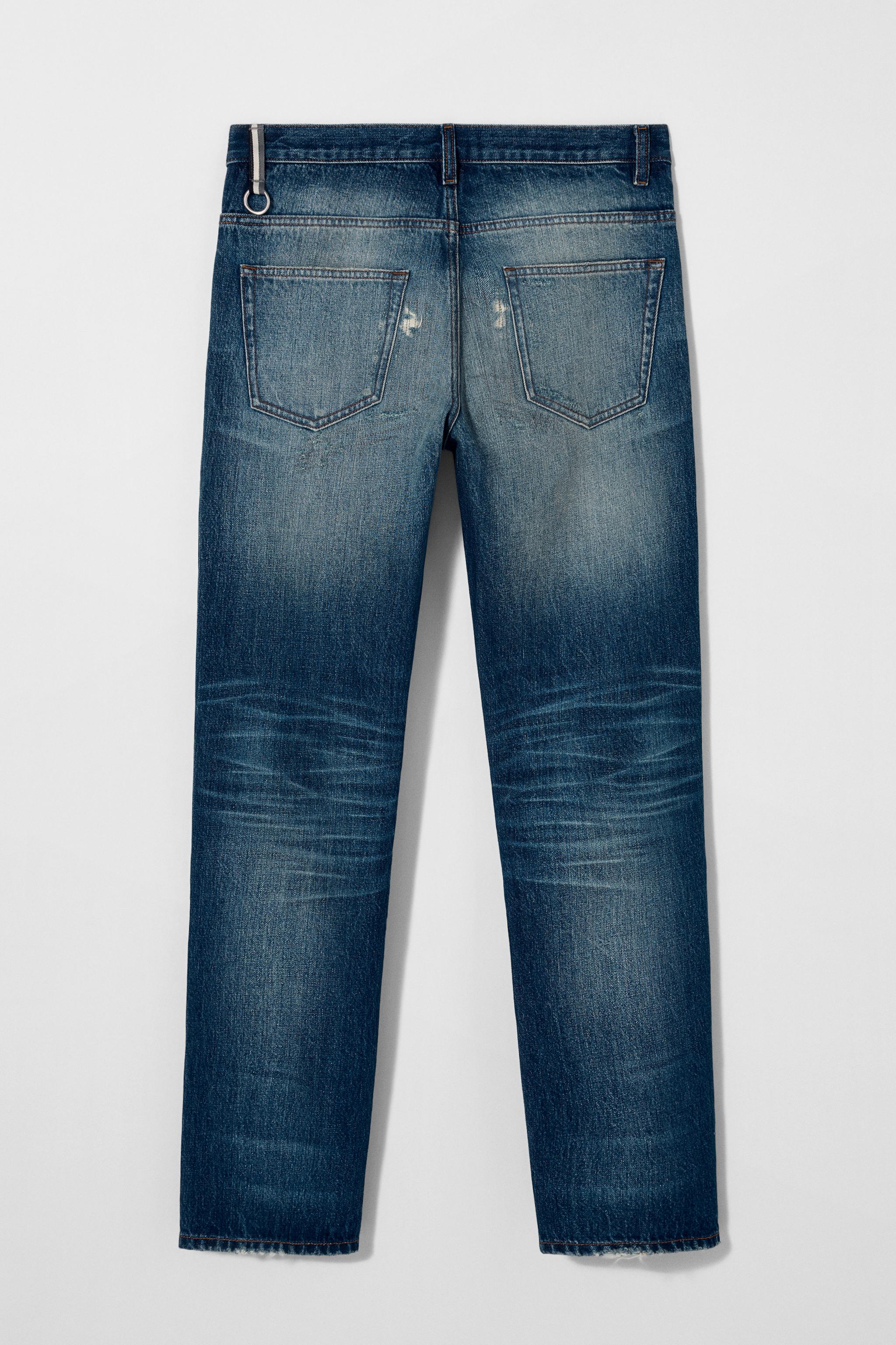 【ZARA】リップド スリムフィットジーンズ BOBBY GILLESPIE 01300347400-e2.jpg?ts=