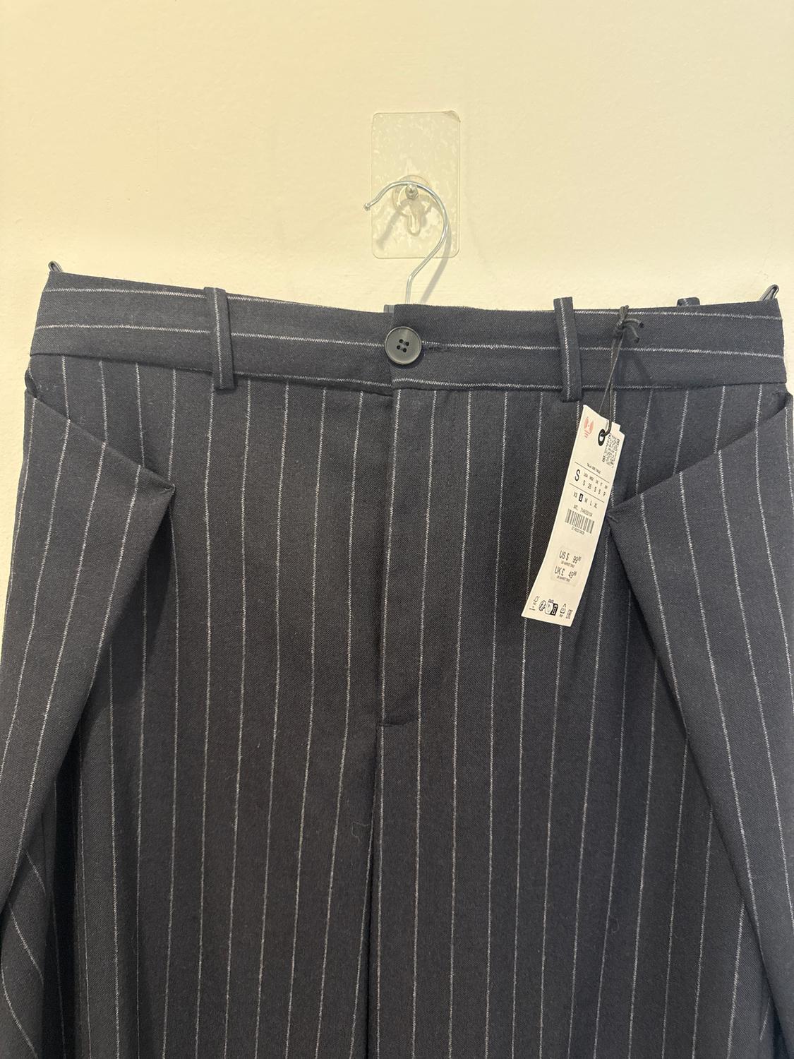 PANTALÓN RAYA DIPLOMÁTICA CON LANA ZW COLLECTION - Image 6
