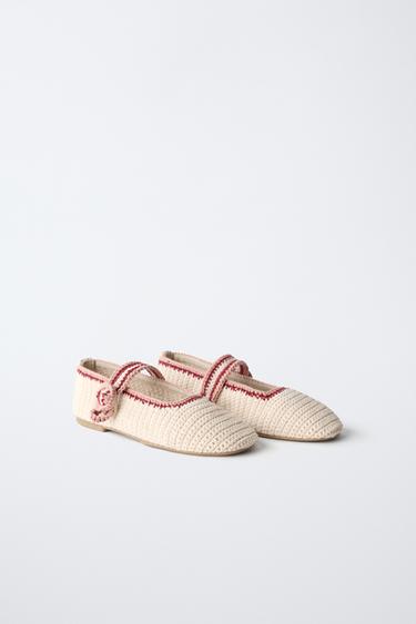 SALOMÉS EN CROCHET - Blanc écru de Zara - Image 1