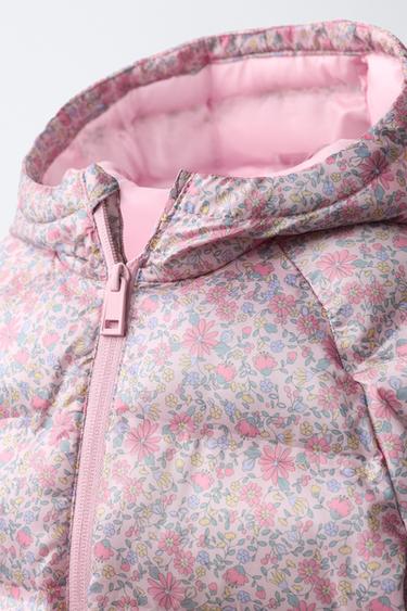 ULTRA-LIGHTWEIGHT FLORAL WATER-REPELLENT JACKET - Pink by Zara - Image 4