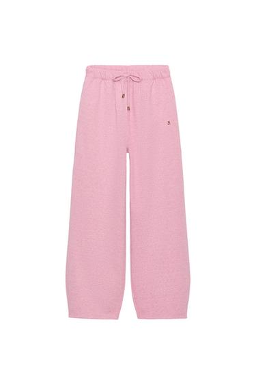 PANTALÓN FELPA ZA - Rosa vigoré de Zara