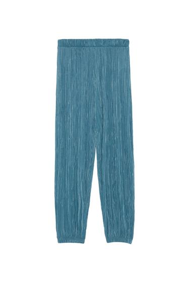 PLEATED TROUSERS