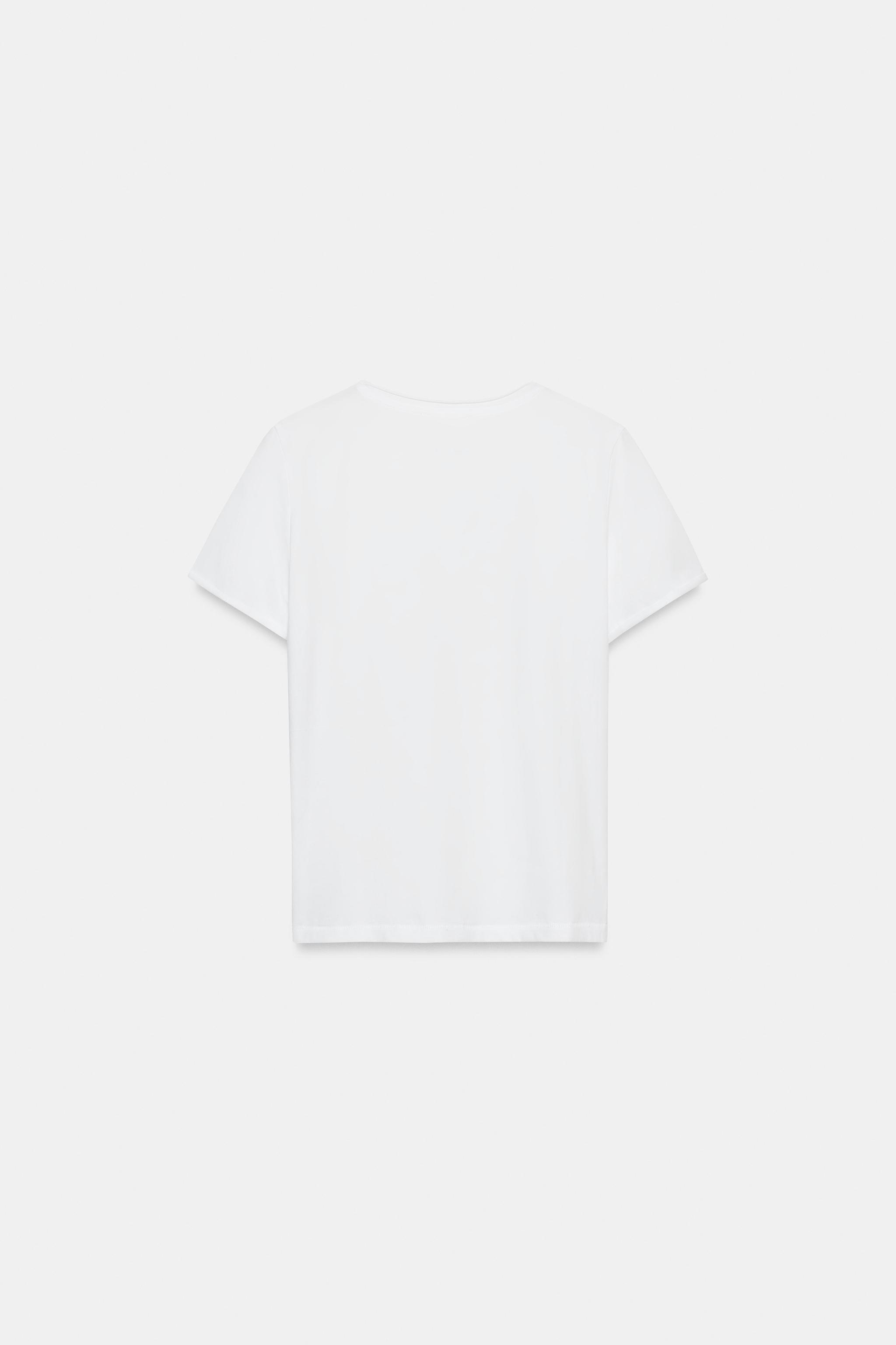 T-SHIRT DÉLAVÉ MANCHES COURTES