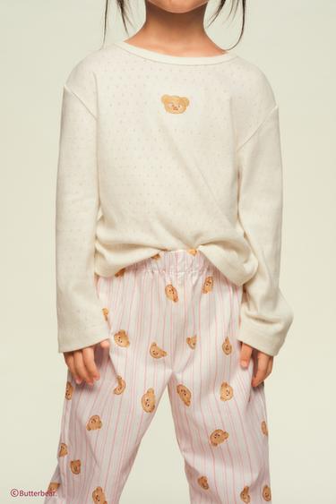 3-6 YEARS/ BUTTERBEAR © T-SHIRT AND TROUSERS PYJAMAS - Pink by Zara