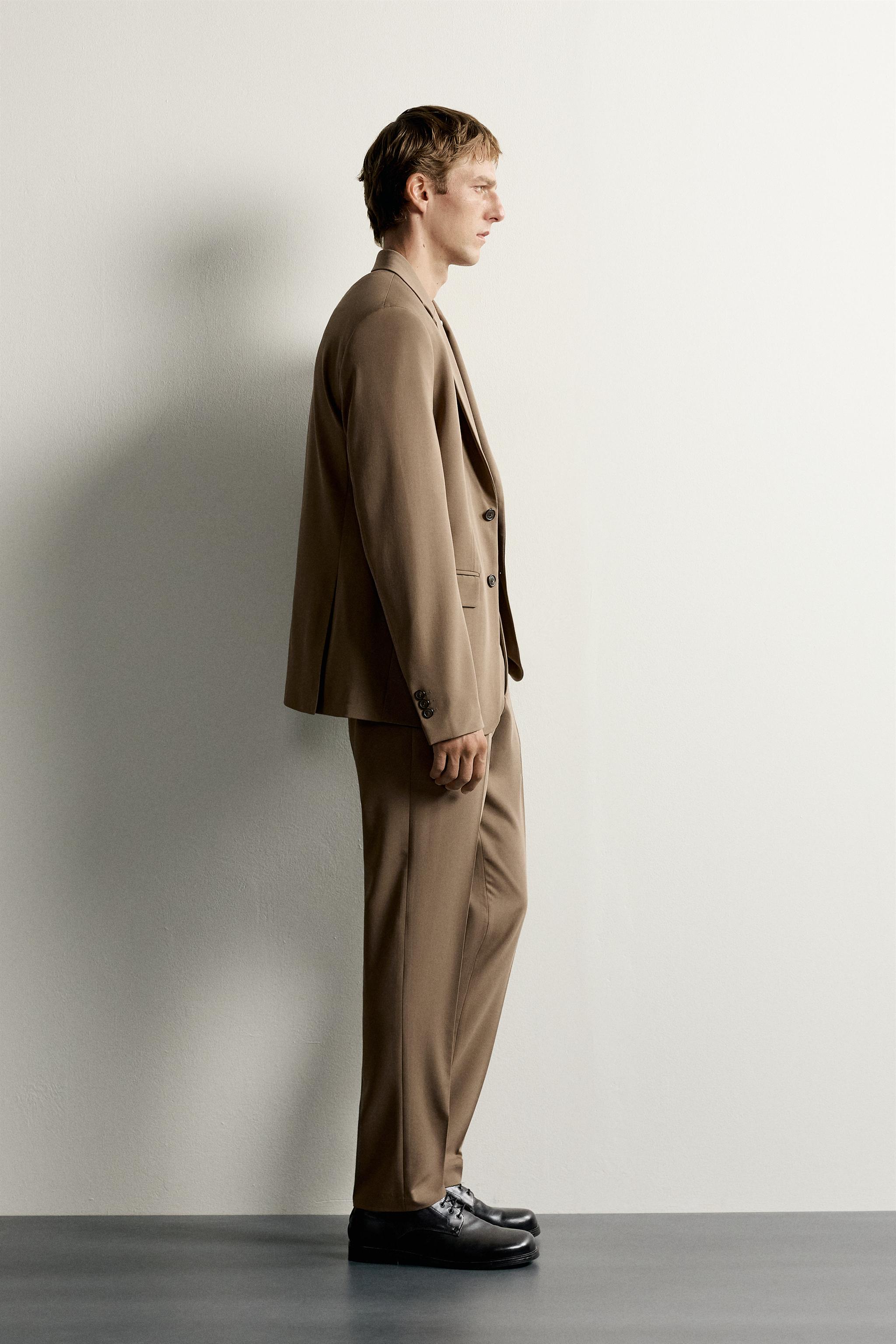 SLIM FIT SUIT PANTS