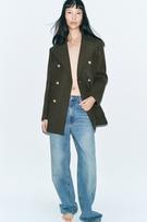 CROP CORDUROY JACKET