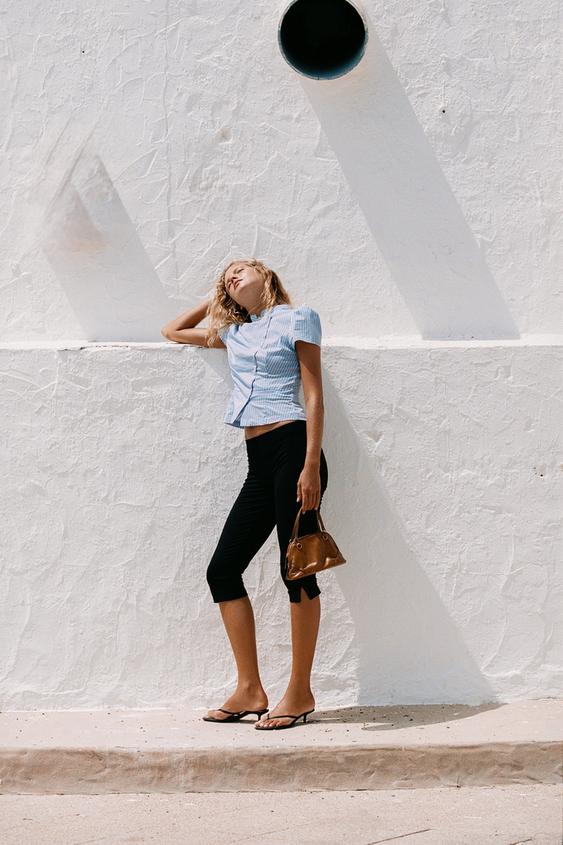 КРОССБОДИ МИНИ СӨМКЕСІ - Күңгірт тотық Zara компаниясынан - Сурет 0