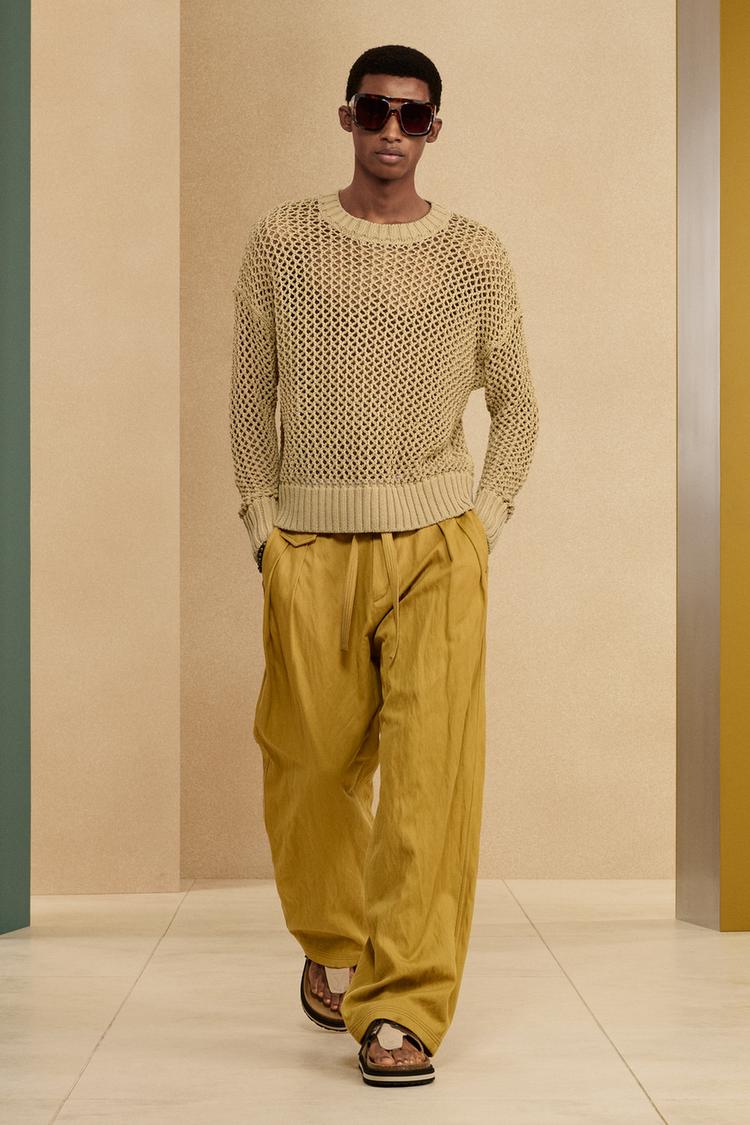 Calliope IN OPERATO - Pantaloni - Giallo/giallo Scuro Screziato - Foto 6