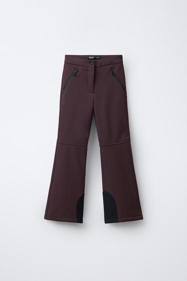 PANTALÓN WATER RESISTANT E WINDPROOF RECCO® SYSTEM SKI COLLECTION - Marrón de Zara