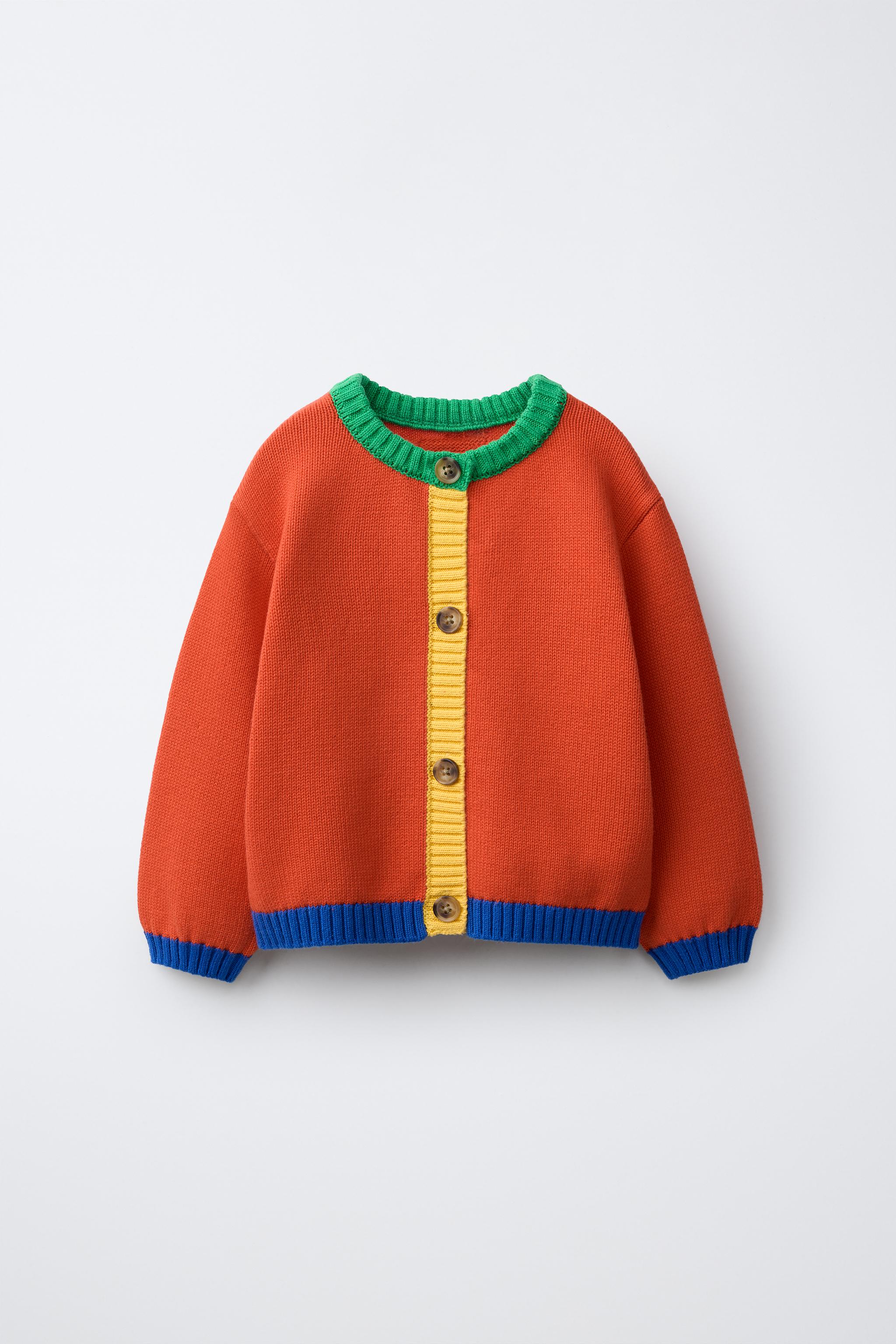 GILET EN MAILLE CONTRASTÉ FRUIT OF THE LOOM™