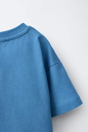 T-SHIRT VOITURE ISABELLE VANDEPLASSCHE © - Bleu de Zara - Image 3
