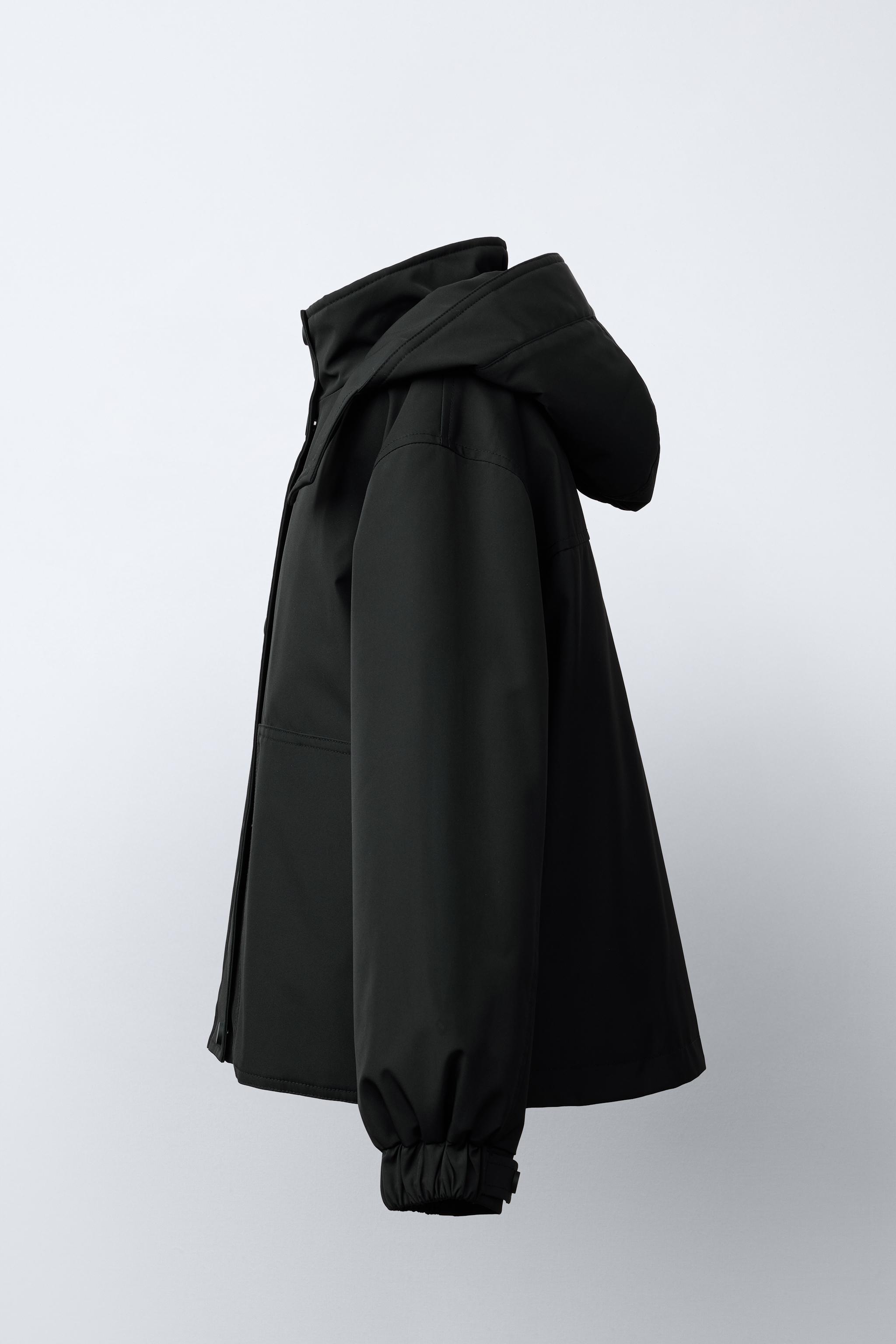 キルティングパーカ - ブラック | ZARA Japan / 日本