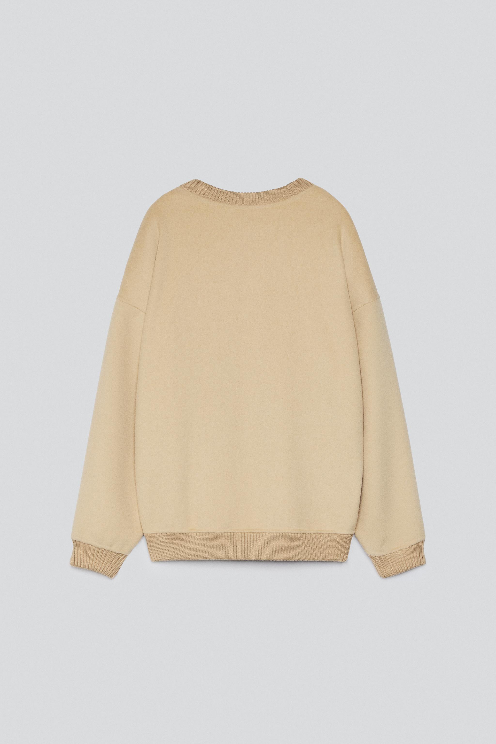 SWEAT CREWNECK MÉLANGE LAINE