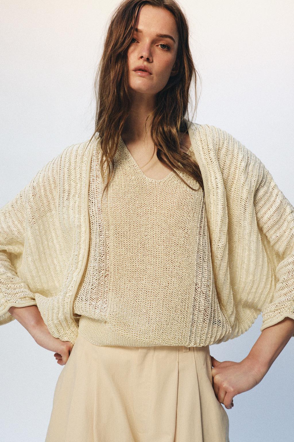 OPEN KNIT JACKET