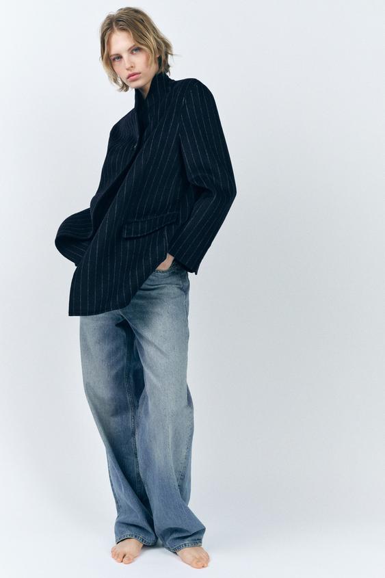 Manteau Oversize Manteau Bleu Roi Zara Manteau Peignoir Zara Sale