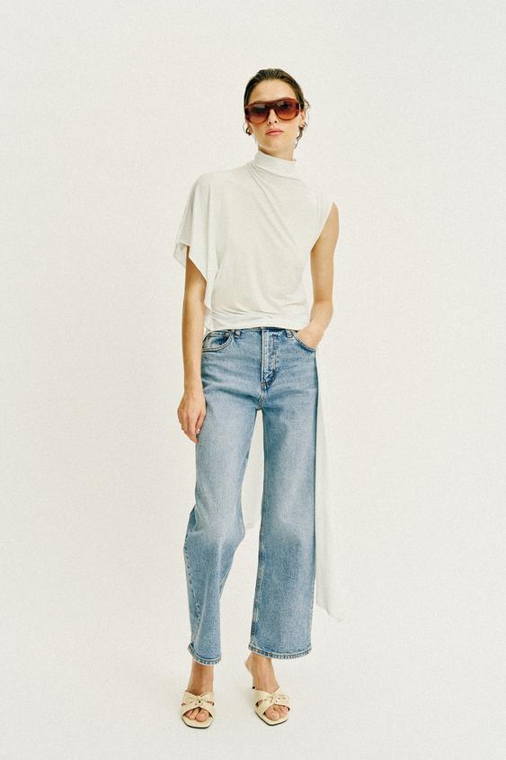 Z1975 Yüksek bel straight jean