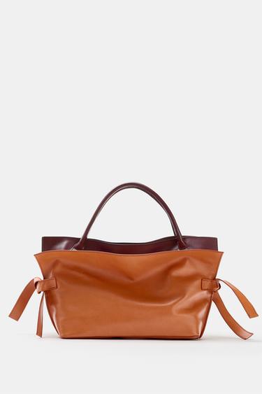 CHARM QOʻSHALOQ QOPQOQLI SUMKA - tostado Zara tomonidan