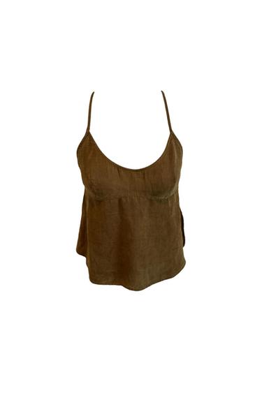 TIEABLE BACK HALTER TOP