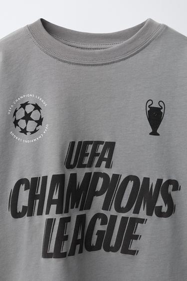 UEFA CHAMPIONS LEAGUE ® PRINTED T-SHIRT - Grey by Zara - Image 2