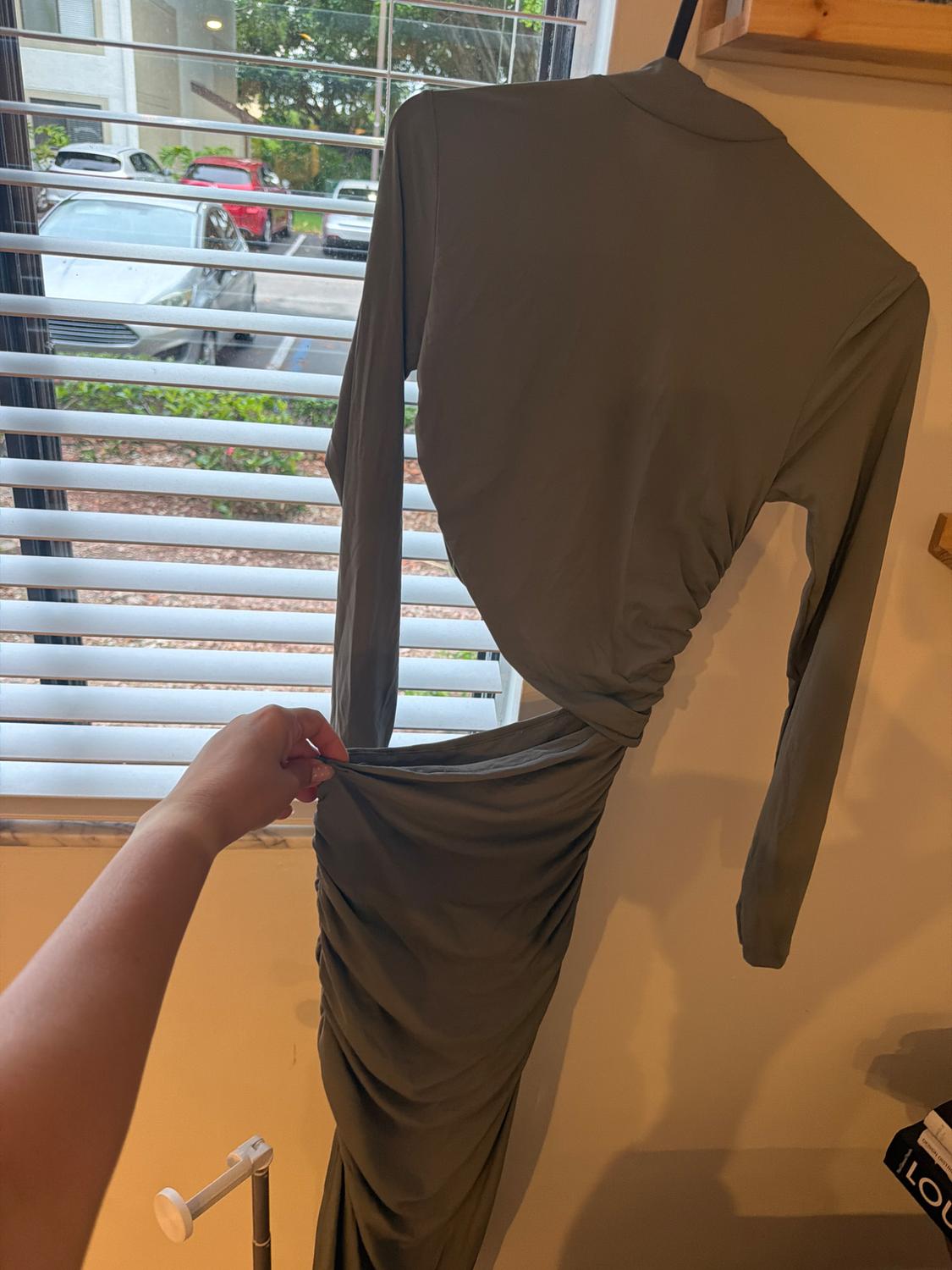 FITTED CUT OUT DRESS - Image 5