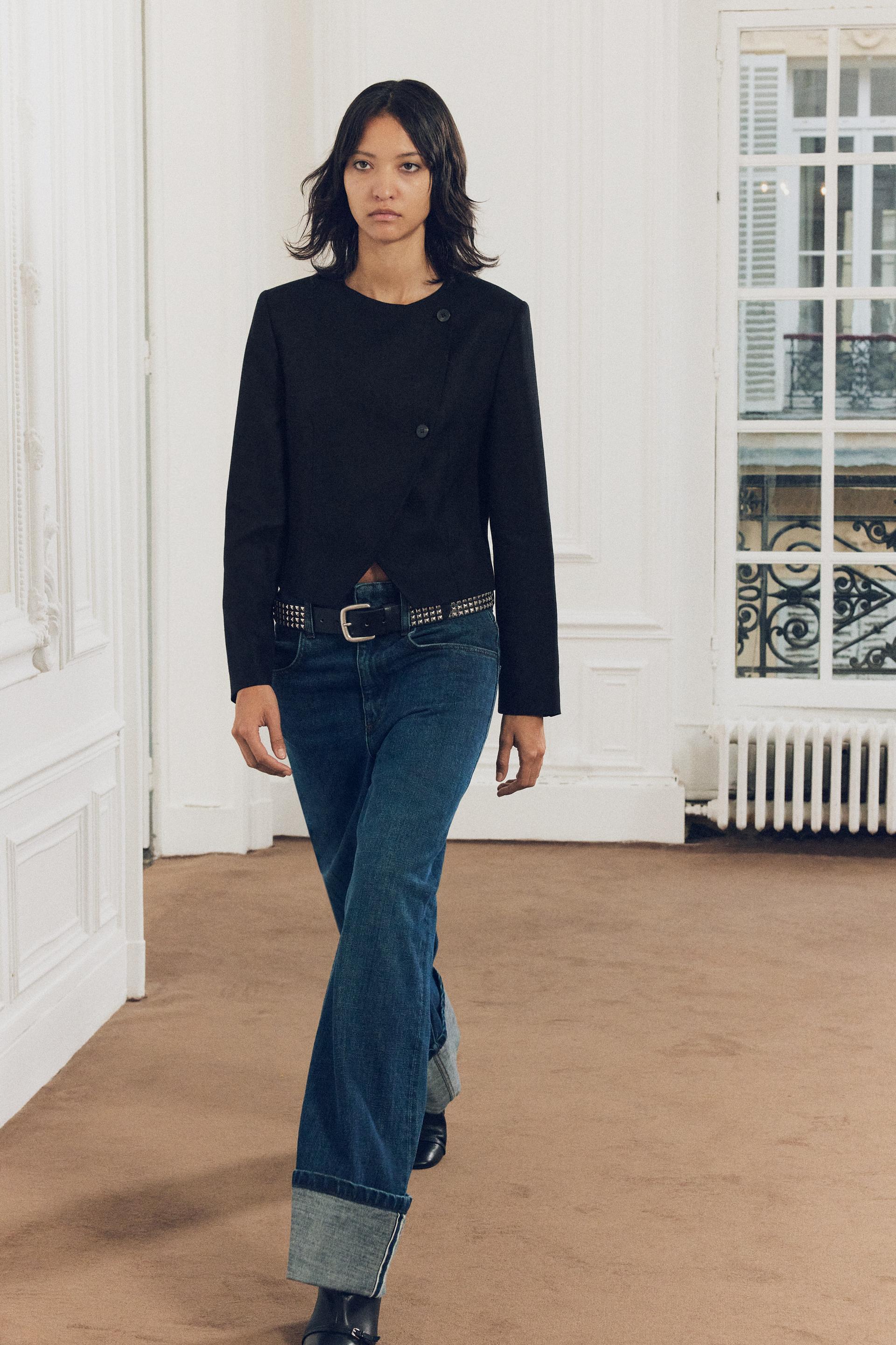ZARAセットアップ ZARA インターロックステッチフレア セットアップ S - メルカリ