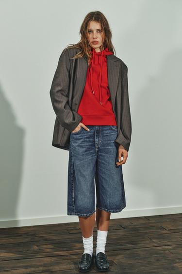 OVERSIZE MULTI-POSITION BUTTON BLAZER - mid khaki by Zara
