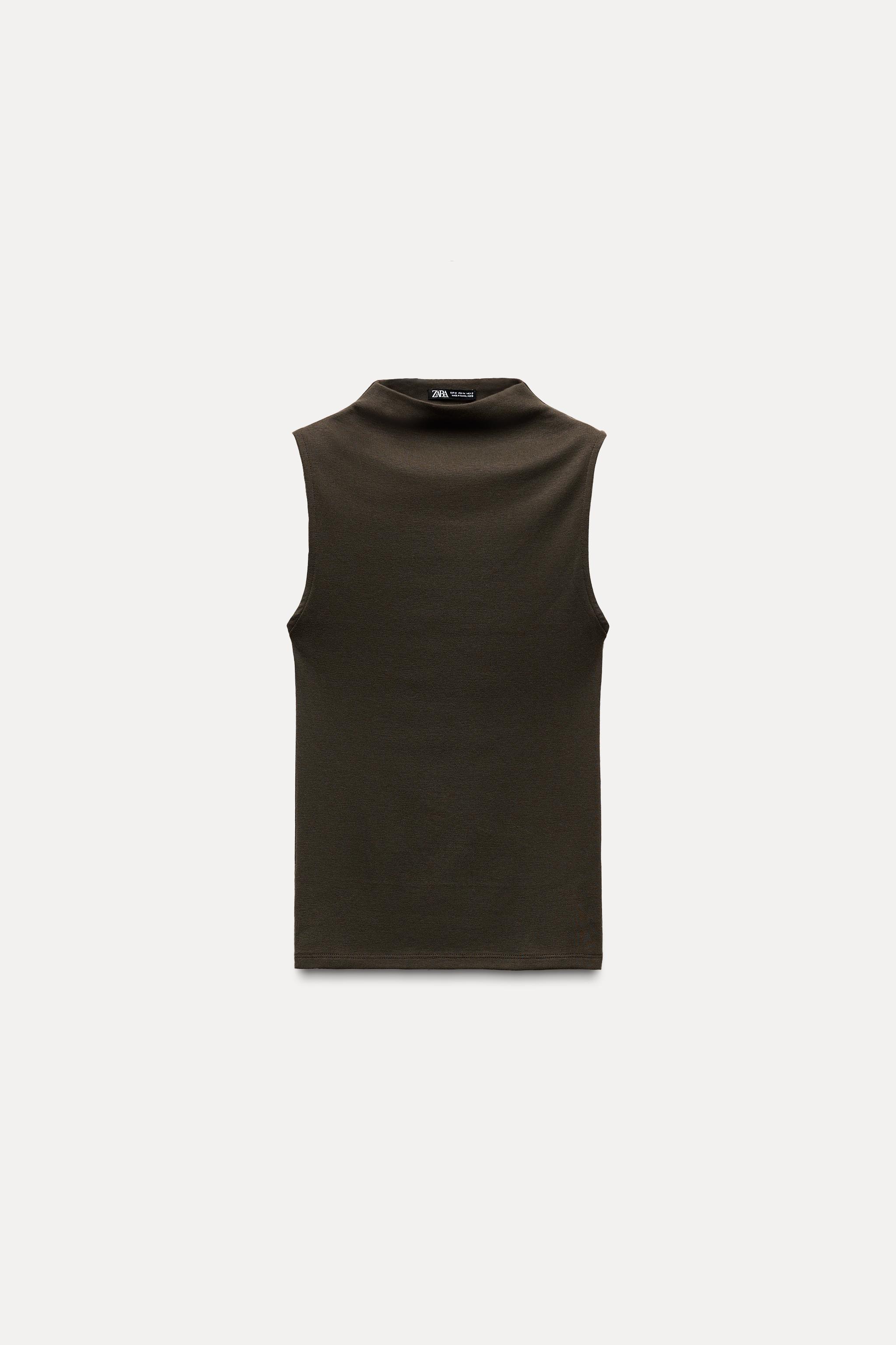 Zara Pink Knit Top Zara Disney Mickey Mouse Friends Stretch Knit