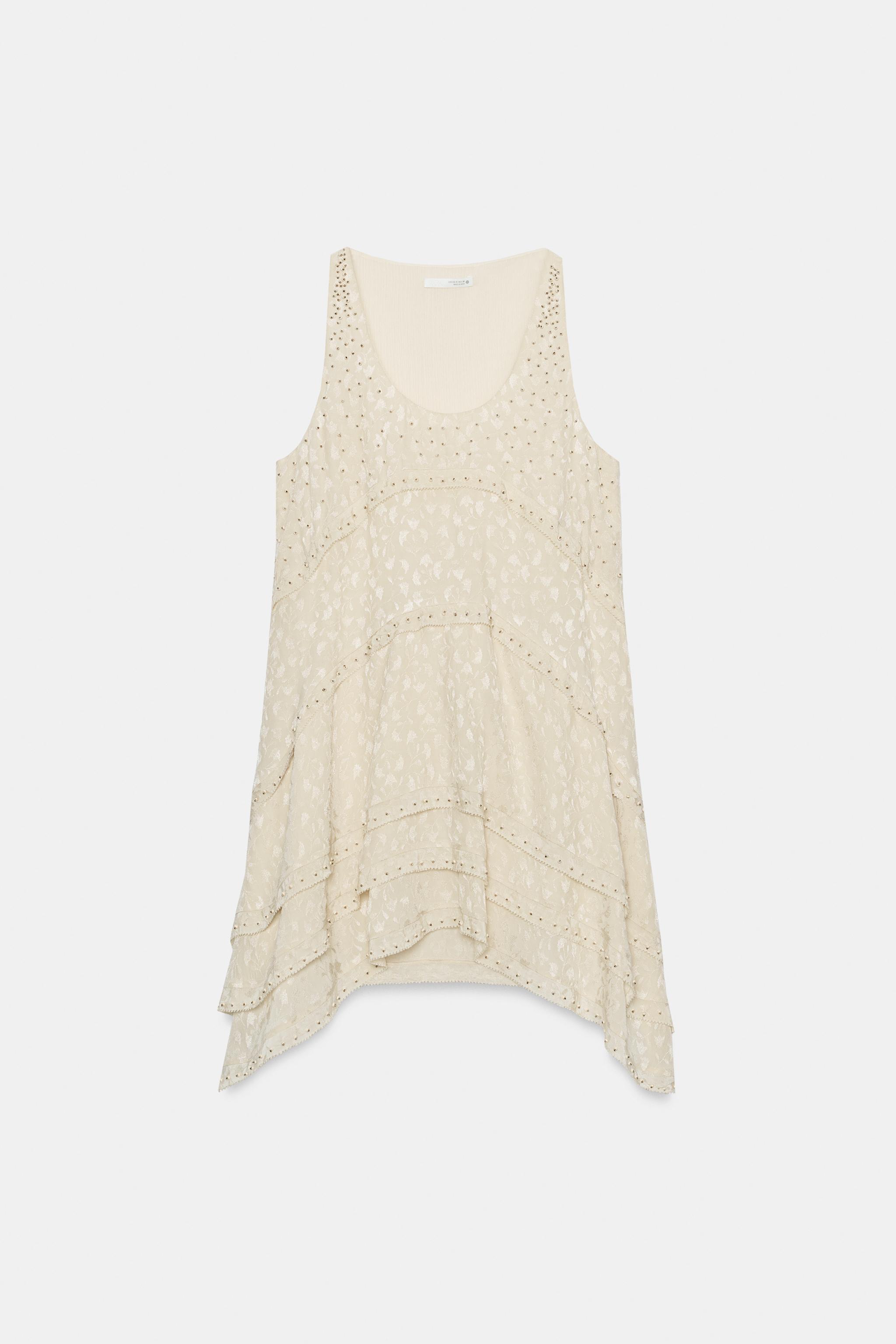 ZW COLLECTION JACQUARD MINI DRESS