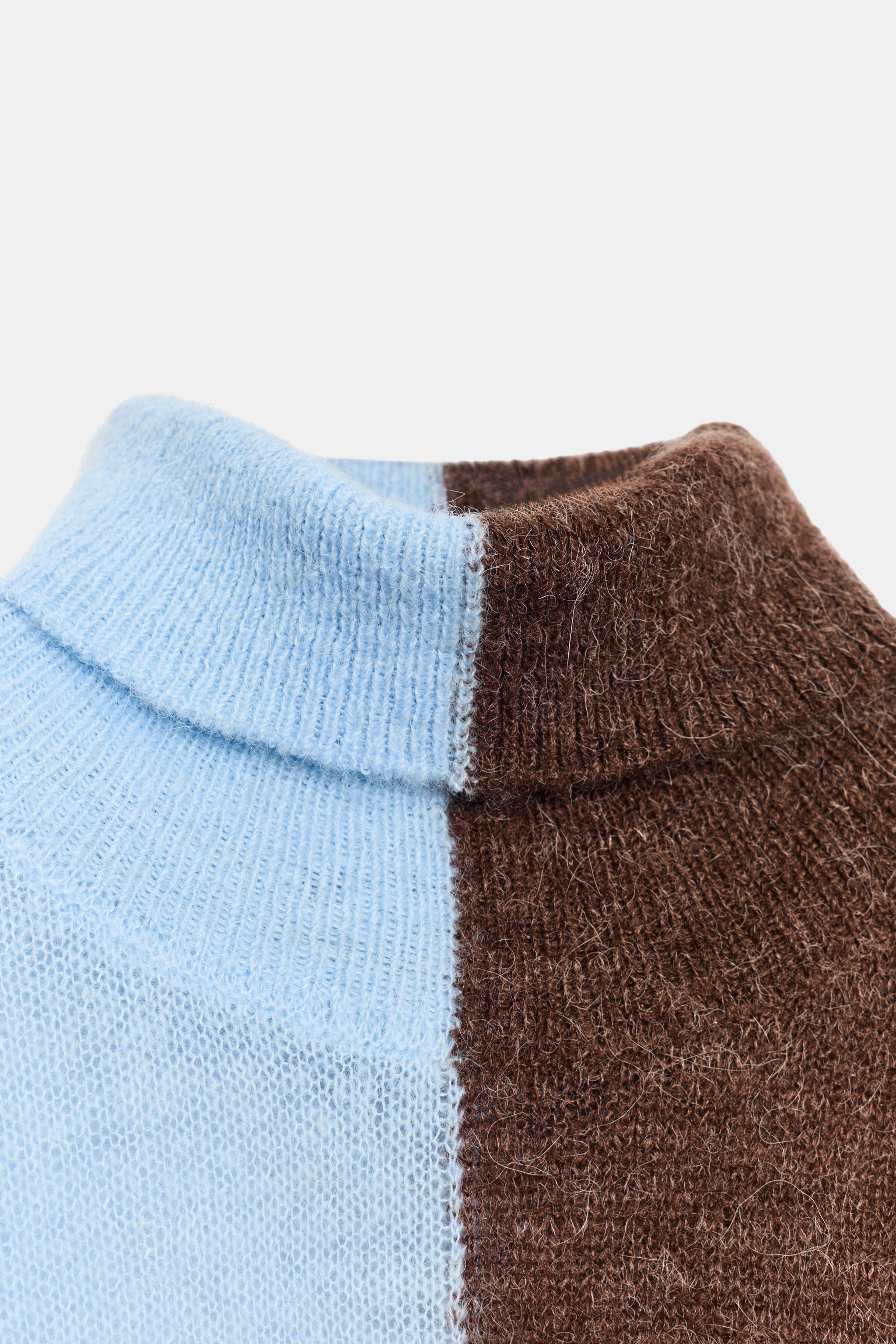 PULL EN MAILLE COLOR BLOCK