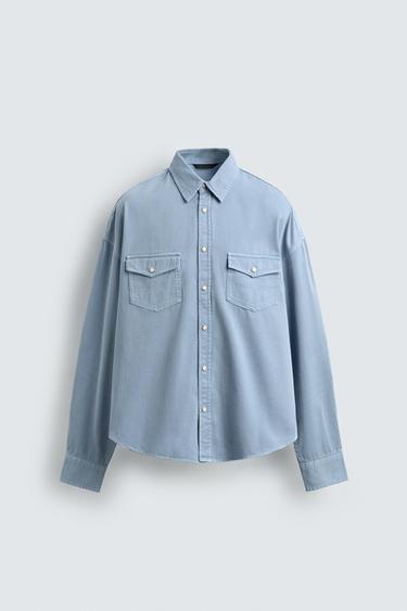 RELAXED FIT -PAITA - Light blue Zaralta