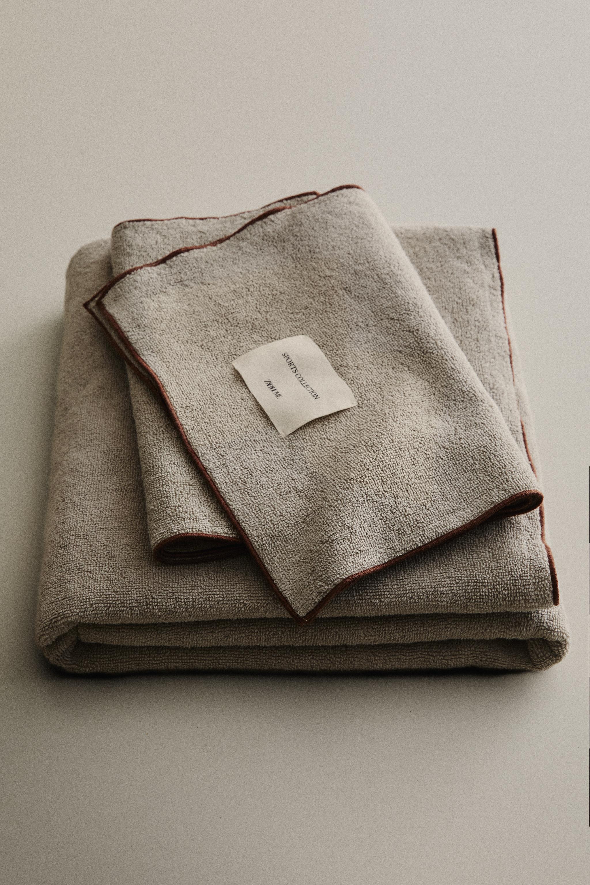 SERVIETTE DE BAIN COTON SALLE SPORT