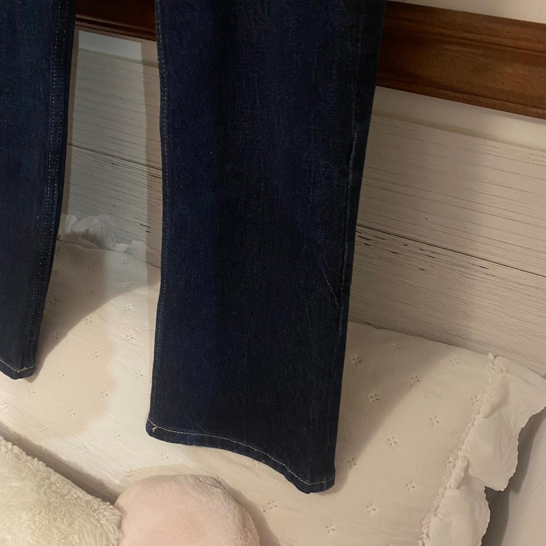 SLIM FIT CROPPED MID-RISE FLARED JEANS - Image 5