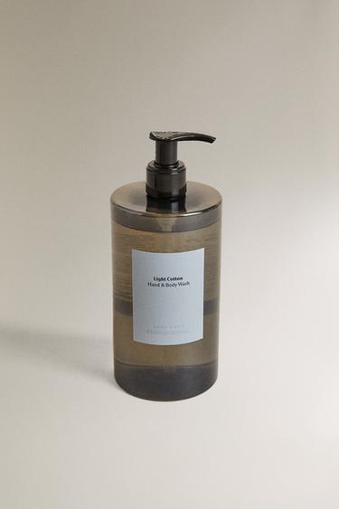 (500 ML) SAVON LIQUIDE POUR LES MAINS LIGHT COTTON - blanc de Zara - Image 1